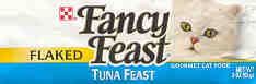 Fancy Feast Tuna Feast label